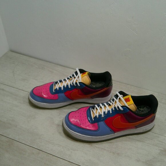 Nike Undefeated x Air Force 1 Low "Total Orange" Collaboration Size 11 - Picture 9 of 12